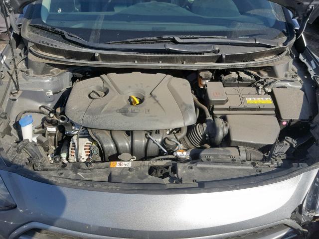 KMHD35LH7GU316260 - 2016 HYUNDAI ELANTRA GT GRAY photo 7