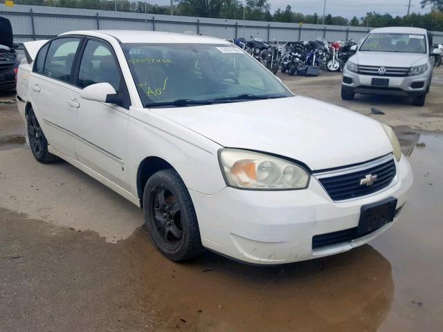 1G1ZT51F56F176071 - 2006 CHEVROLET MALIBU LT WHITE photo 1