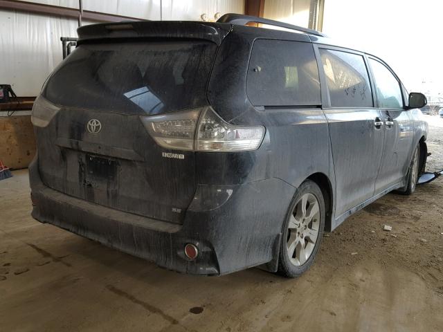 5TDXK3DC7DS399488 - 2013 TOYOTA SIENNA SPO BLACK photo 4