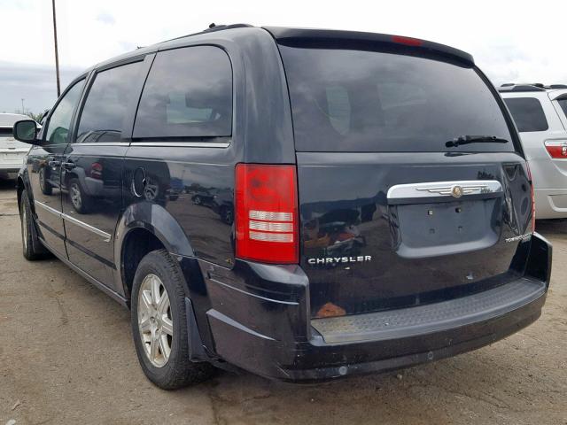 2A8HR54159R679882 - 2009 CHRYSLER TOWN & COU BLACK photo 3