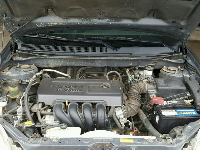 2T1KR30E45C478589 - 2005 TOYOTA COROLLA MA GRAY photo 7