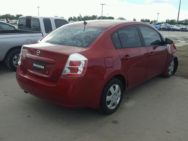 3N1AB61E79L622304 - 2009 NISSAN SENTRA 2.0 RED photo 4