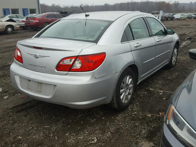 1C3LC46K48N204856 - 2008 CHRYSLER SEBRING LX SILVER photo 4