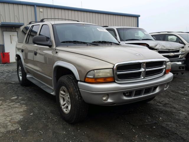 1B8HS58Z52F219903 - 2002 DODGE DURANGO SL GOLD photo 1