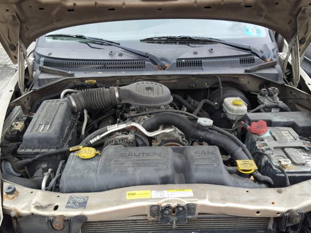 1B8HS58Z52F219903 - 2002 DODGE DURANGO SL GOLD photo 7