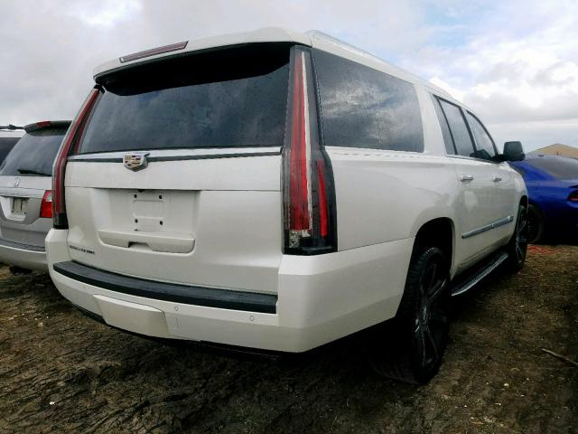 1GYS3SKJ4FR732177 - 2015 CADILLAC ESCALADE E WHITE photo 4