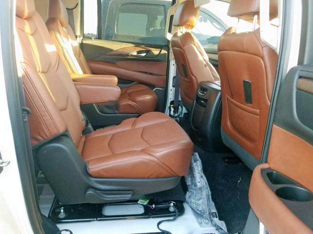 1GYS3SKJ4FR732177 - 2015 CADILLAC ESCALADE E WHITE photo 6