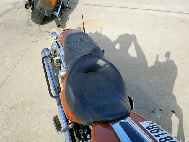 1HD1KRM12FB656072 - 2015 HARLEY-DAVIDSON FLHXS STRE ORANGE photo 6