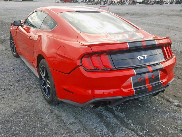 1FA6P8CF3J5129560 - 2018 FORD MUSTANG GT RED photo 3