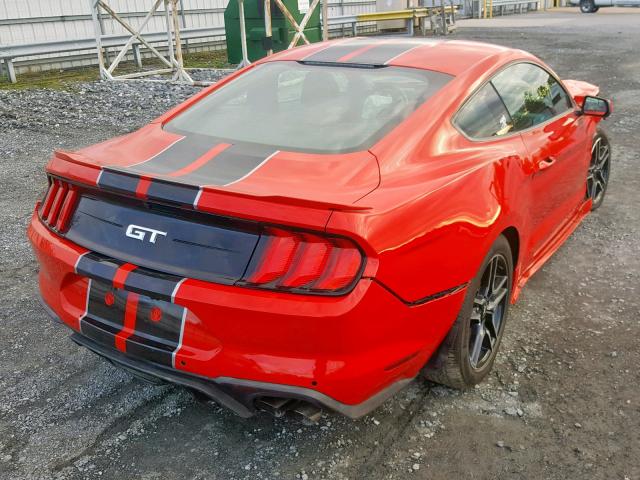 1FA6P8CF3J5129560 - 2018 FORD MUSTANG GT RED photo 4