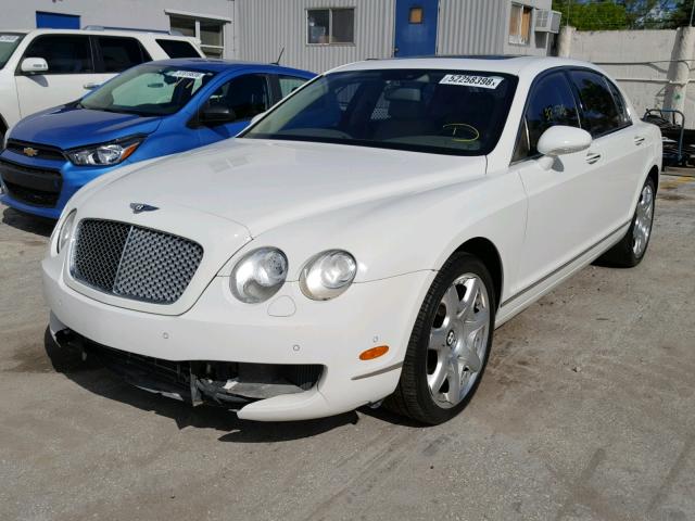 SCBBR93WX78041303 - 2007 BENTLEY CONTINENTA WHITE photo 2