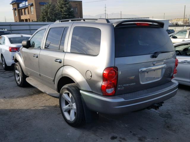 1D4HB48D05F548132 - 2005 DODGE DURANGO SL GRAY photo 3