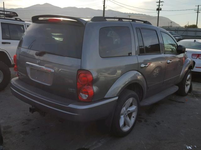 1D4HB48D05F548132 - 2005 DODGE DURANGO SL GRAY photo 4