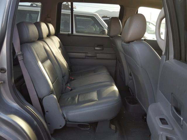 1D4HB48D05F548132 - 2005 DODGE DURANGO SL GRAY photo 6