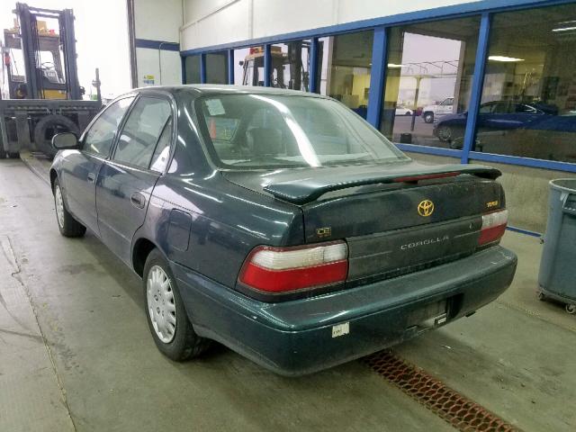 1NXBA02E8VZ614434 - 1997 TOYOTA COROLLA BA GREEN photo 3