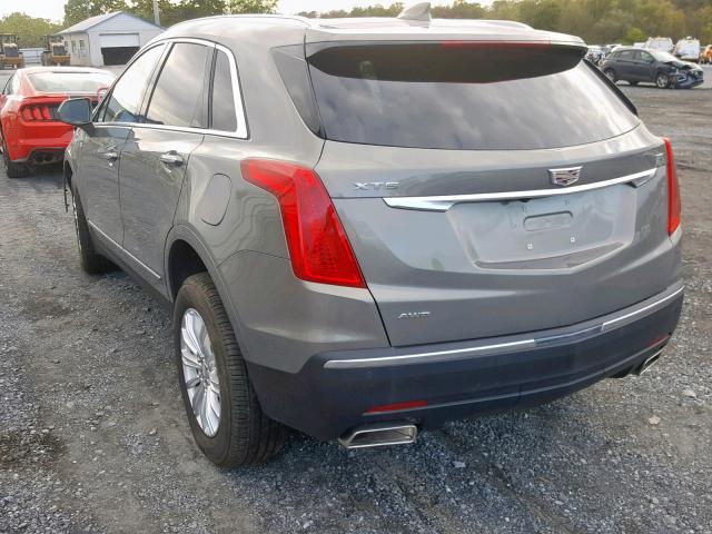 1GYKNBRS8KZ108840 - 2019 CADILLAC XT5 GRAY photo 3