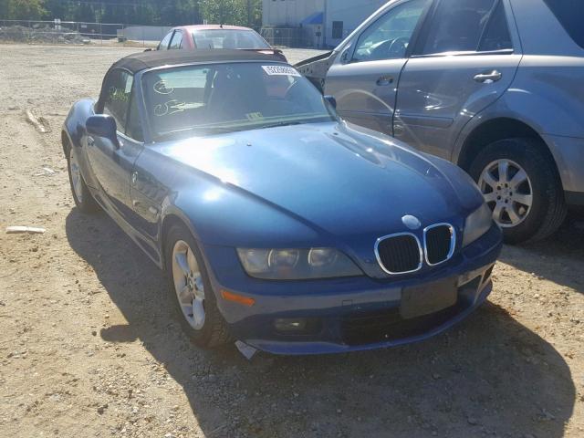 WBACN33451LM01135 - 2001 BMW Z3 2.5 BLUE photo 1
