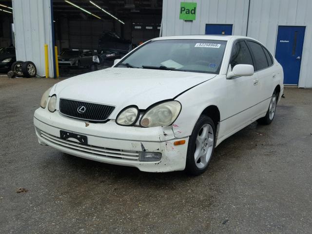 JT8BD68S5W0044203 - 1998 LEXUS GS 300 CREAM photo 2