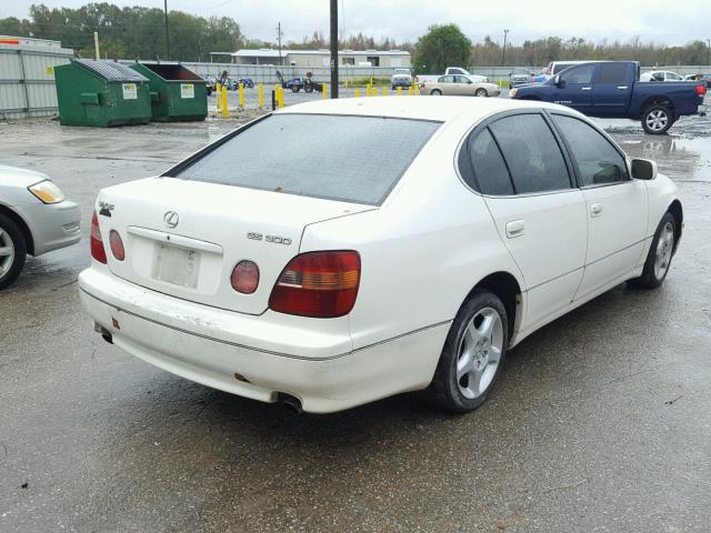 JT8BD68S5W0044203 - 1998 LEXUS GS 300 CREAM photo 4