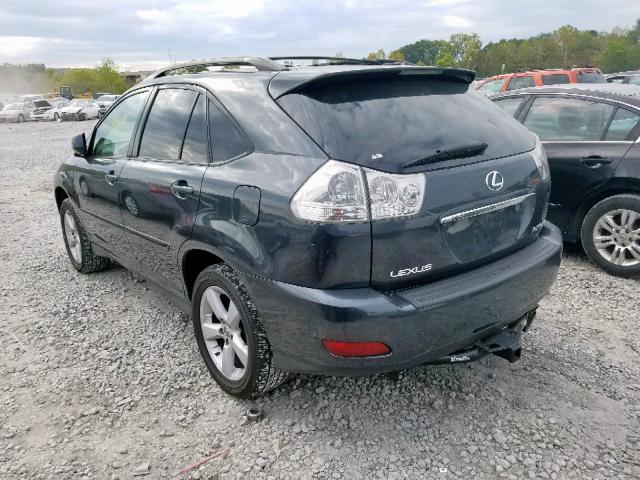 2T2GK31U07C003956 - 2007 LEXUS RX 350 GRAY photo 3