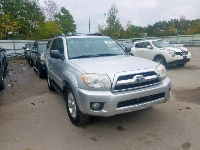 JTEZU14R768041449 - 2006 TOYOTA 4RUNNER SR SILVER photo 1