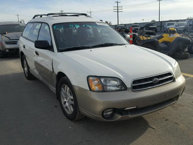 4S3BH6650Y7660761 - 2000 SUBARU LEGACY OUT WHITE photo 1