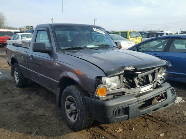 1FTYR10D57PA96419 - 2007 FORD RANGER GRAY photo 1