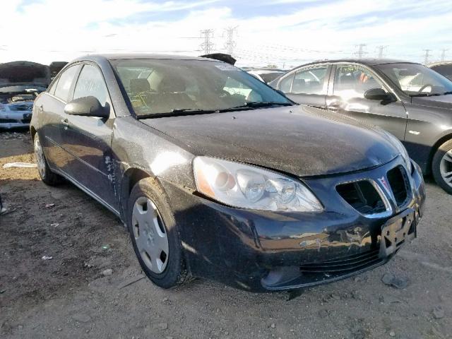 1G2ZF58B974194947 - 2007 PONTIAC G6 VALUE L BLACK photo 1