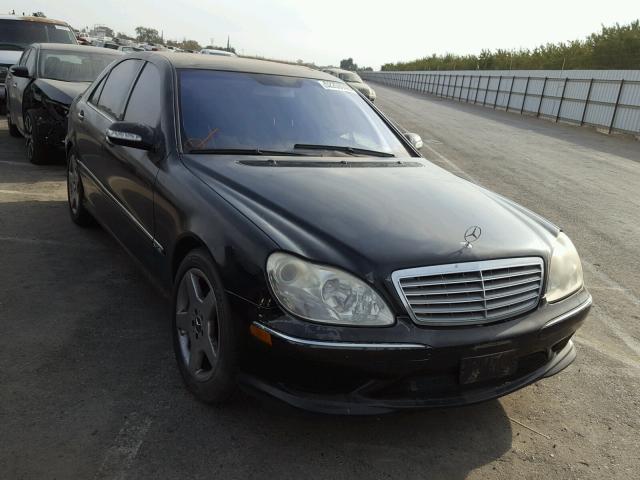 WDBNG76J44A386088 - 2004 MERCEDES-BENZ S 600 BLACK photo 1