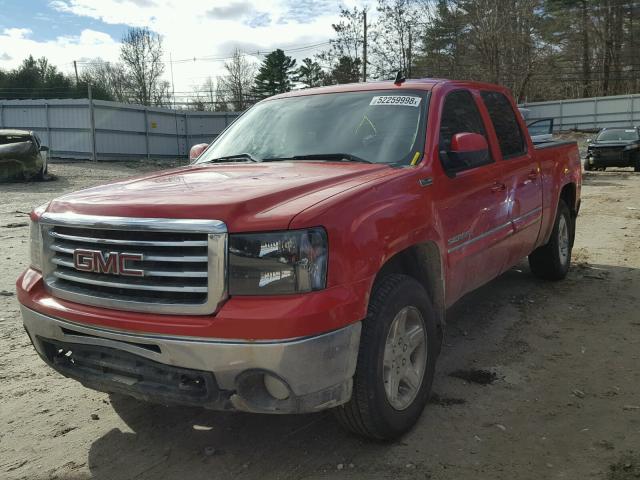 3GTP2VE20BG238574 - 2011 GMC SIERRA K15 RED photo 2