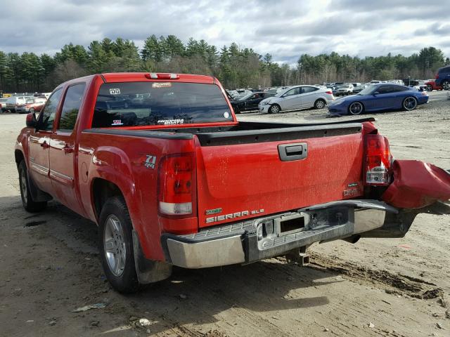 3GTP2VE20BG238574 - 2011 GMC SIERRA K15 RED photo 3