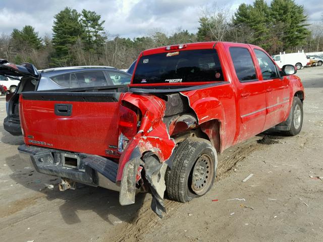 3GTP2VE20BG238574 - 2011 GMC SIERRA K15 RED photo 4