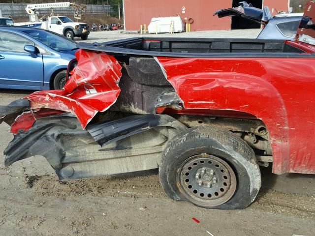 3GTP2VE20BG238574 - 2011 GMC SIERRA K15 RED photo 9