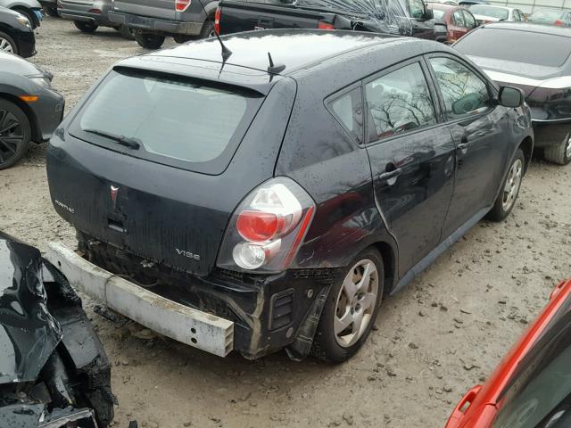 5Y2SL67879Z433466 - 2009 PONTIAC VIBE BLACK photo 4