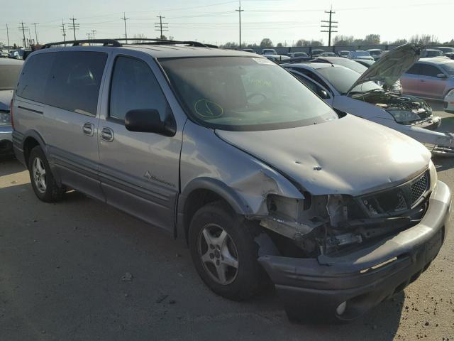 1GMDX03EX1D297692 - 2001 PONTIAC MONTANA SILVER photo 1