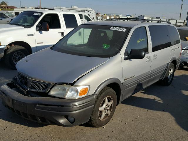 1GMDX03EX1D297692 - 2001 PONTIAC MONTANA SILVER photo 2