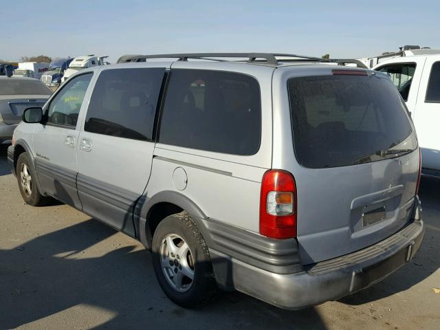 1GMDX03EX1D297692 - 2001 PONTIAC MONTANA SILVER photo 3