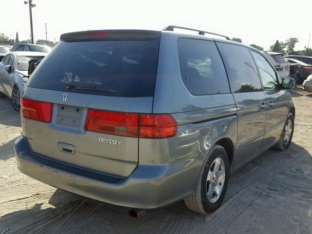 2HKRL1868YH536237 - 2000 HONDA ODYSSEY EX GRAY photo 4