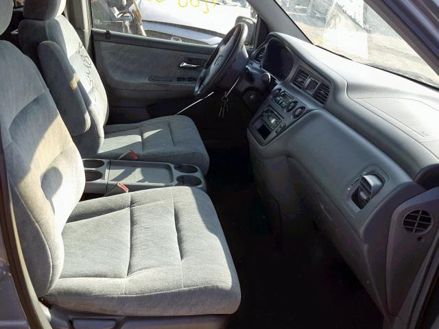 2HKRL1868YH536237 - 2000 HONDA ODYSSEY EX GRAY photo 5