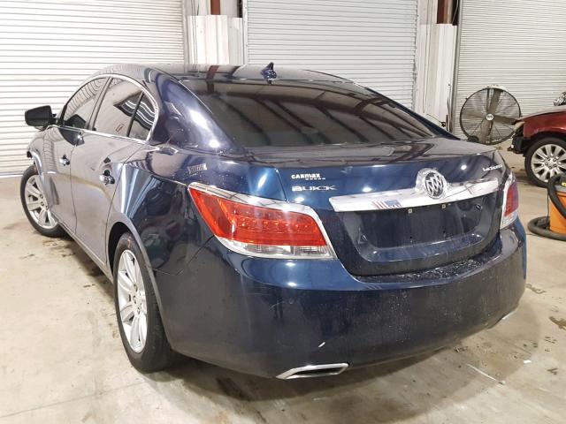 1G4GD5E34CF351168 - 2012 BUICK LACROSSE P BLUE photo 3