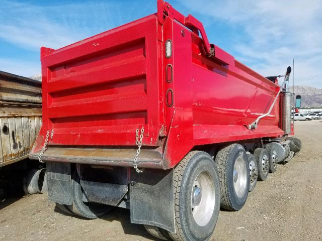 3WKDD49XX7F172403 - 2007 KENWORTH CONSTRUCTI RED photo 4