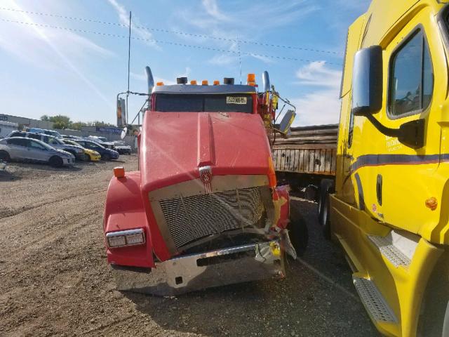 3WKDD49XX7F172403 - 2007 KENWORTH CONSTRUCTI RED photo 9