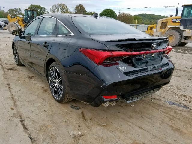 4T1BZ1FB8KU011736 - 2019 TOYOTA AVALON XLE BLACK photo 3