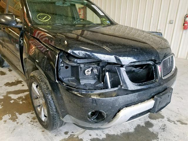 2CKDL63F976001542 - 2007 PONTIAC TORRENT BLACK photo 9