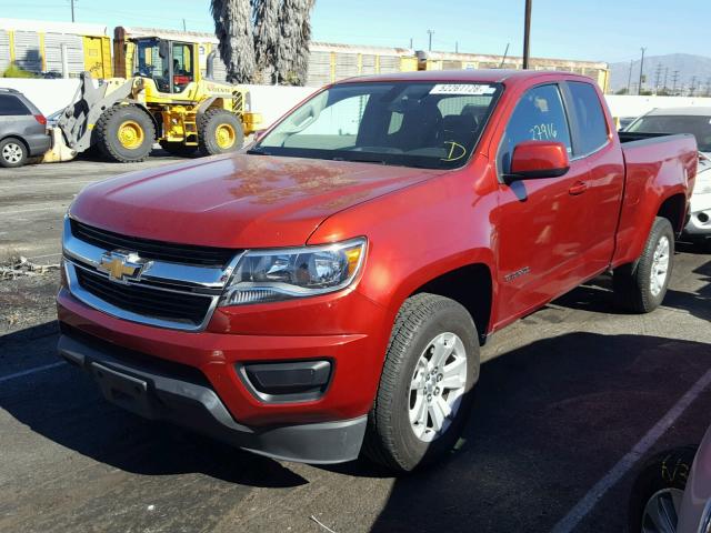 1GCHSCEAXG1111529 - 2016 CHEVROLET COLORADO L RED photo 2