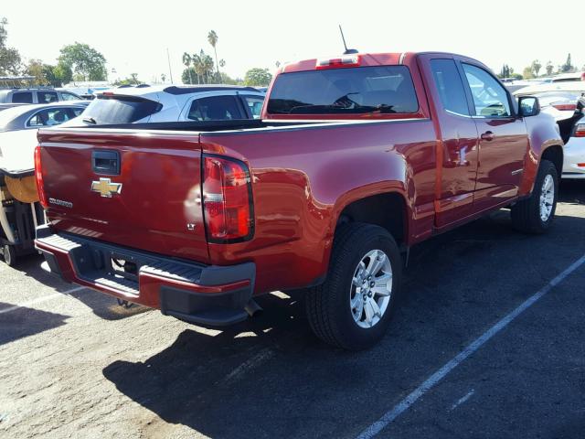 1GCHSCEAXG1111529 - 2016 CHEVROLET COLORADO L RED photo 4