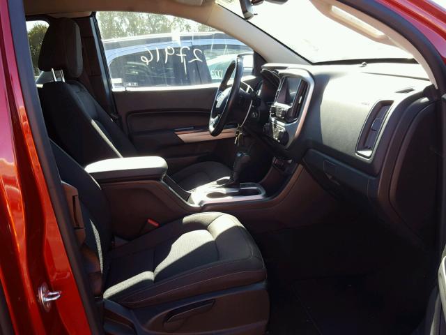1GCHSCEAXG1111529 - 2016 CHEVROLET COLORADO L RED photo 5