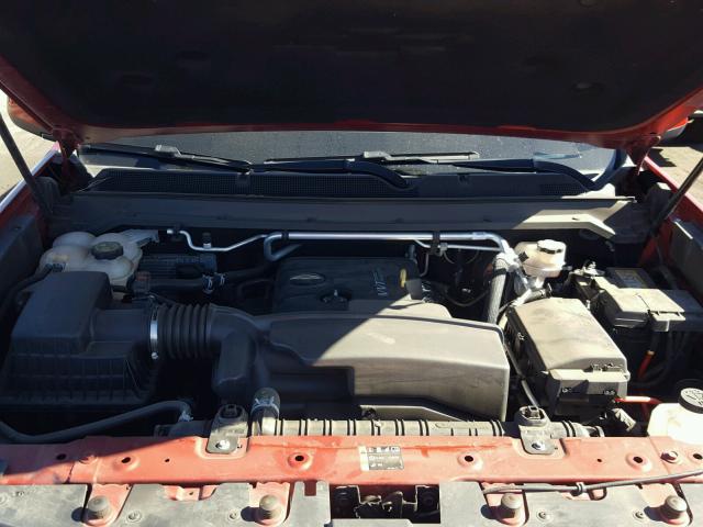1GCHSCEAXG1111529 - 2016 CHEVROLET COLORADO L RED photo 7