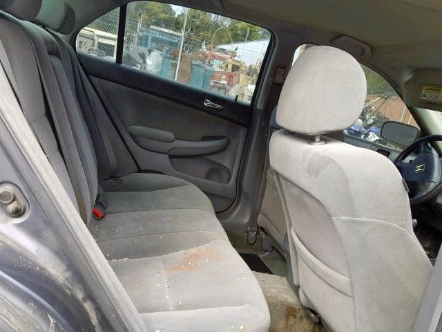 1HGCM664X7A077947 - 2007 HONDA ACCORD SE GRAY photo 6