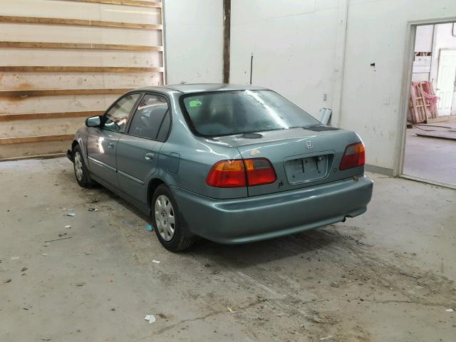 2HGEJ6610YH549065 - 2000 HONDA CIVIC BASE Mavi foto 3